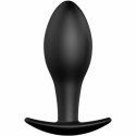 Pretty Love Korek anatomiczny silikonowy kotwica 8,5 cm czarny