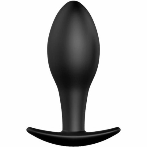Pretty Love Korek anatomiczny silikonowy kotwica 8,5 cm czarny