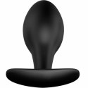 Pretty Love Korek anatomiczny silikonowy kotwica 8,5 cm czarny