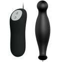 Pretty Love Plug Wibracyjny 12 Trybow Czarny Silikonowy Pilot