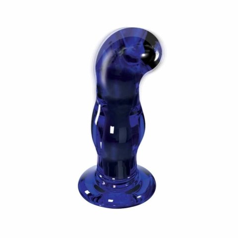 TOYJOY Gleaming - Szklana zatyczka z wibracją, 5 trybow, przezroczysta