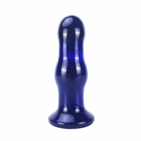 TOYJOY Gleaming - Szklana zatyczka z wibracją, 5 trybow, przezroczysta