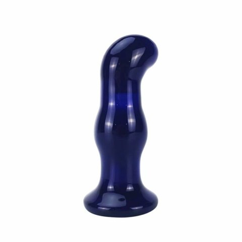 TOYJOY Gleaming - Szklana zatyczka z wibracją, 5 trybow, przezroczysta