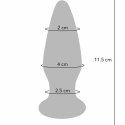 TOYJOY Shining Szklana Zatyczka z Funkcją Wibracji 5 Trybow LED