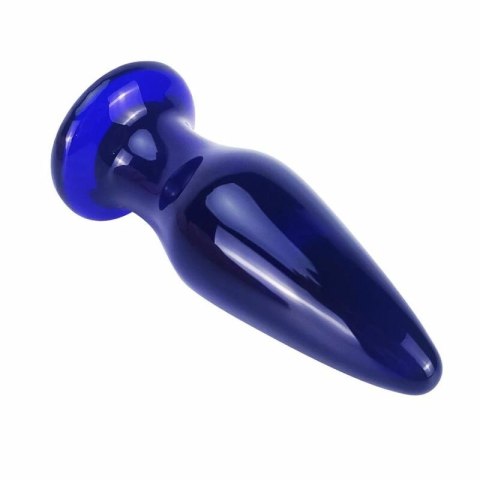 TOYJOY Shining Szklana Zatyczka z Funkcją Wibracji 5 Trybow LED