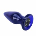 TOYJOY Shining Szklana Zatyczka z Funkcją Wibracji 5 Trybow LED
