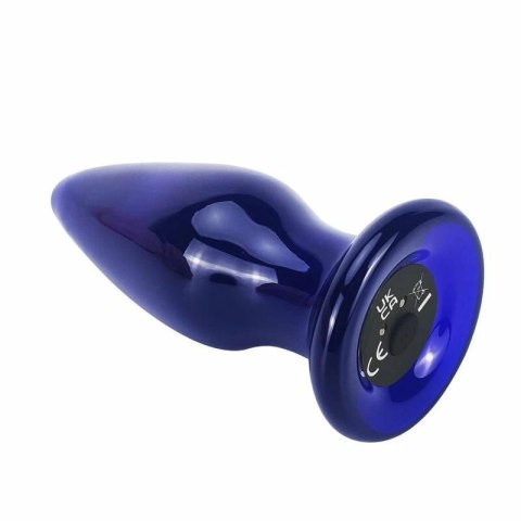 TOYJOY Shining Szklana Zatyczka z Funkcją Wibracji 5 Trybow LED