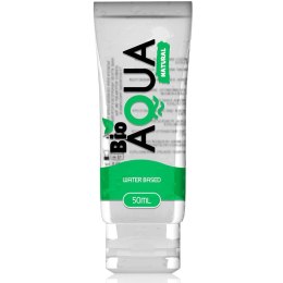 BIOAQUA Naturalny Żel Intymny na Bazie Wody 50 ml - Bezbarwny i Bezzapachowy