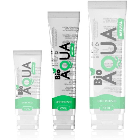 BIOAQUA Żel poślizgowy na bazie wody, naturalny skład, 100 ml