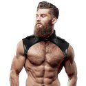 Fetish Submissive Attitude Uprząż Męska Regulowana z Eko-skory Czarna