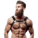 Fetish Submissive Attitude Uprząż Męska na Klatkę z Eko-skory One Size