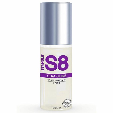 S8 Hybrid Cum Glide - hybrydowy żel intymny 125ml, delikatny dla skory