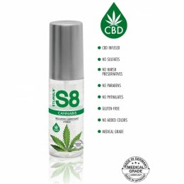 STIMUL8 S8 Hybrydowy Lubrykant Konopny 50ml - długotrwała formuła premium