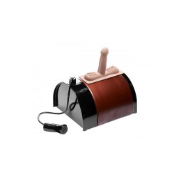 XR Brands LoveBotz Saddle Deluxe - maszyna intymna na kołkach z podwojnym mocowaniem