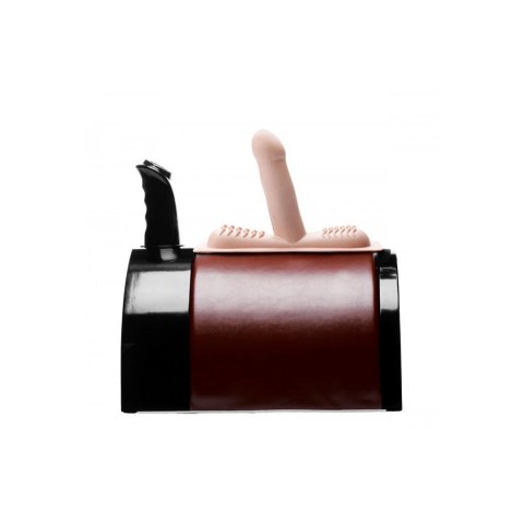 XR Brands LoveBotz Saddle Deluxe - maszyna intymna na kołkach z podwojnym mocowaniem XR Brands LoveBotz Saddle Deluxe - maszyna intymna na kołkach z podwojnym mocowaniem