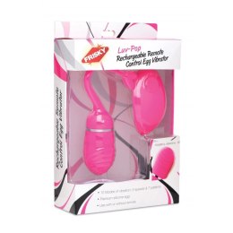XR Brands Luv-Pop wibrujące jajko z pilotem, ładowane USB, silikon