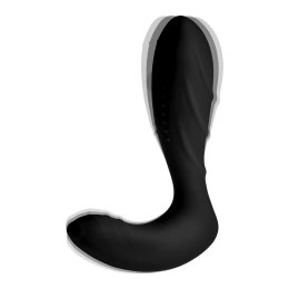 XR Brands - Model zdalny masażer prostaty silikonowy, czarny