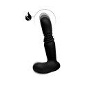 XR Brands Plug analny silikonowy z pilotem, funkcja ogrzewania