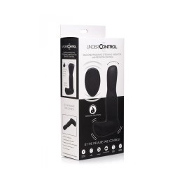 XR Brands Prostata Expert - silikonowy model z pilotem, funkcja grzania