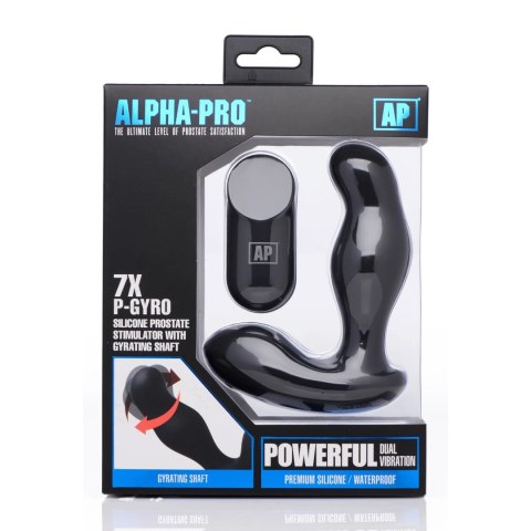 XR Brands Prostata P-Gyro - rotacyjny system, 7 trybow, silikon XR Brands Prostata P-Gyro - rotacyjny system, 7 trybow, silikon