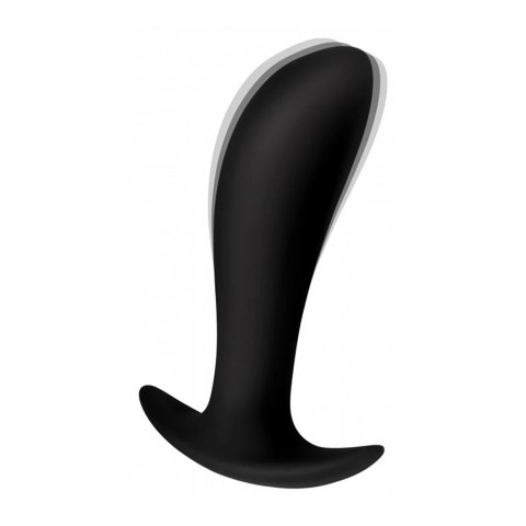 XR Brands Prostata Plug silikonowy z pilotem, ładowalny, czarny XR Brands Prostata Plug silikonowy z pilotem, ładowalny, czarny
