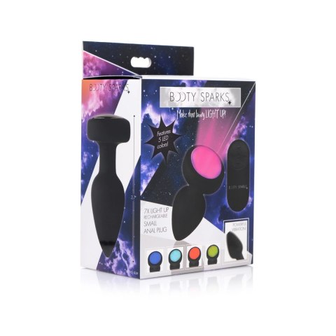 XR Brands Silicone LED Plug Large - Wibrujący korek z pilotem XR Brands Silicone LED Plug Large - Wibrujący korek z pilotem