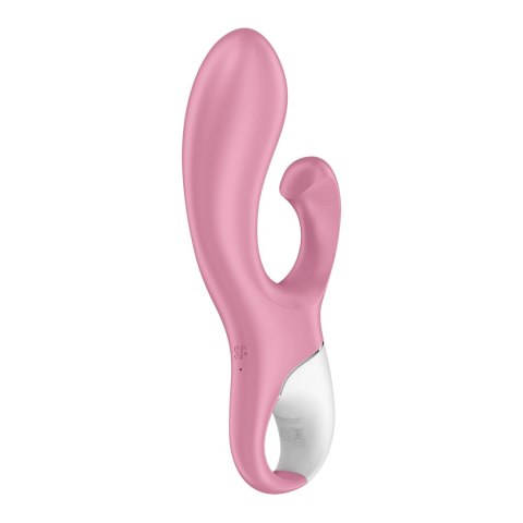 Satisfyer Balloon Rabbit - Wibrator z funkcją zwiększania objętości, rożowy Satisfyer Balloon Rabbit - Wibrator z funkcją zwiększania objętości, rożowy