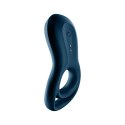 Satisfyer Epic - Pierścień wibrujący silikonowy, czarny, z silnym silnikiem