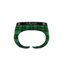 Anais Men Magic Jock Bikini S zielono-czarna lycra, wygodny pas