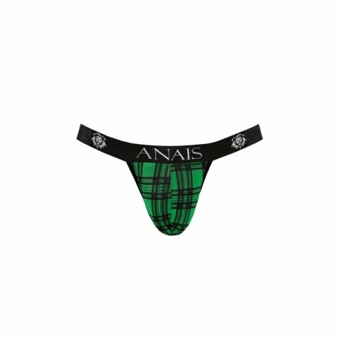 Anais Men Magic Jock XL - męski pas z lycry, zielono-czarny wzor
