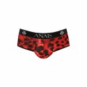 Anais Men Savage Jock Bikini XL czerwony zwierzęcy print