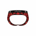 Anais Men Savage Jock Bikini XL czerwony zwierzęcy print