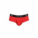 Anais Men Soul Jock Bikini M czerwony czarne wykończenie mikrofi bra