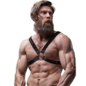 Fetish Submissive Attitude Uprząż męska z eko-skory na klatkę piersiową