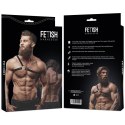 Fetish Submissive Attitude uprząż męska z eko skory, regulowana
