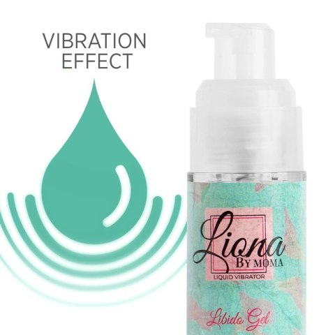 Liona by Moma Rose - Żel stymulujący w płynie 15 ml, szybkie nawilżenie