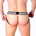 MACHO MX28FR Jockstrap XL rożowy neonowy - elastyczna bielizna sportowa
