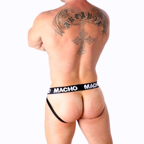 MACHO MX28FR Jockstrap XL rożowy neonowy - elastyczna bielizna sportowa
