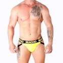 Macho MX25A Jockstrap Lycra żołty M - sportowa bielizna męska