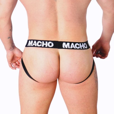 Macho MX26X1 Jockstrap siateczkowy biały XL elastyczna tkanina