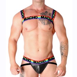 Macho Pride Limited - Podwojna uprząż elastyczna, uniwersalna regulacja