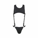 Passion Body Adam Black L/XL - Nowoczesna Bielizna Oeko-Tex