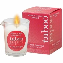 RUF Świeca do masażu Taboo Plaisir Charnel Kwiat Kakaowca 60g