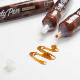 Secret Play Body Pen jadalny pisak do ciała czekoladowy 35g