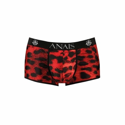 ANAIS MEN Savage Boxer L - Czerwone bokserki, zwierzęcy wzor, mikrofibra