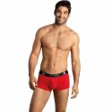 ANAIS MEN Soul Boxer M czerwone bokserki sportowe z mikrofibry