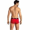 ANAIS MEN Soul Boxer M czerwone bokserki sportowe z mikrofibry