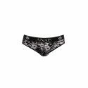 Anais Men Romance Slip M czarne majtki męskie z koronką