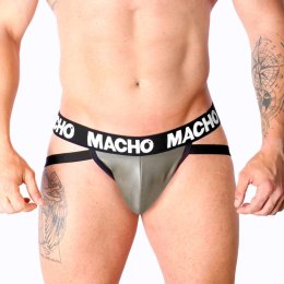 Macho MX27GR Jock szary-beżowy M syntetyczna skora kolekcja Fetish