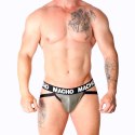 Macho MX27GR Jock szary-beżowy M syntetyczna skora kolekcja Fetish